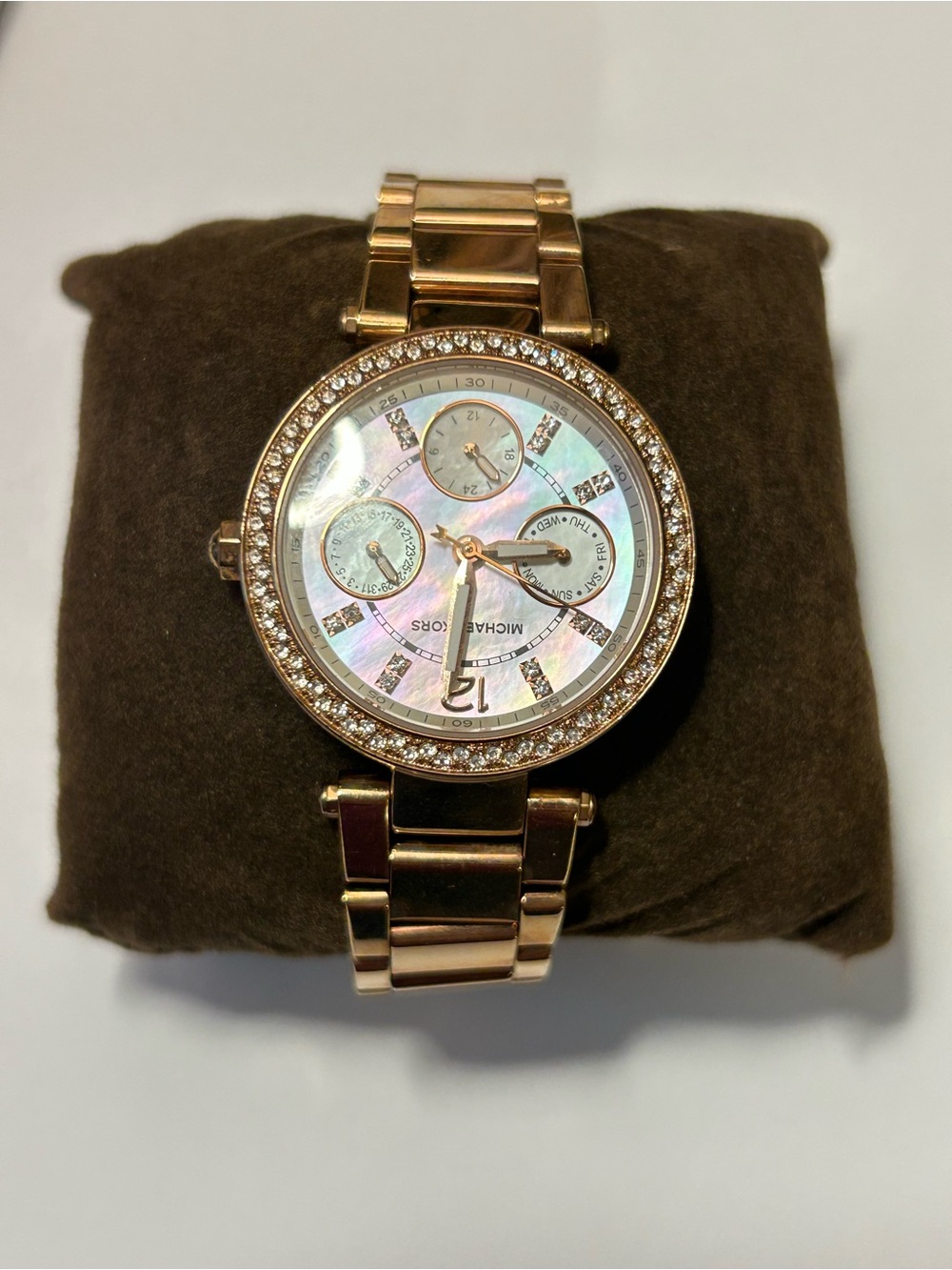 Michael Kors Women’s Gold‑Tone Chronograph Watch MK5616 — Box & Tags